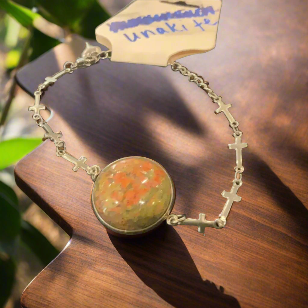 Unakite Bracelet - Beauty by Dani