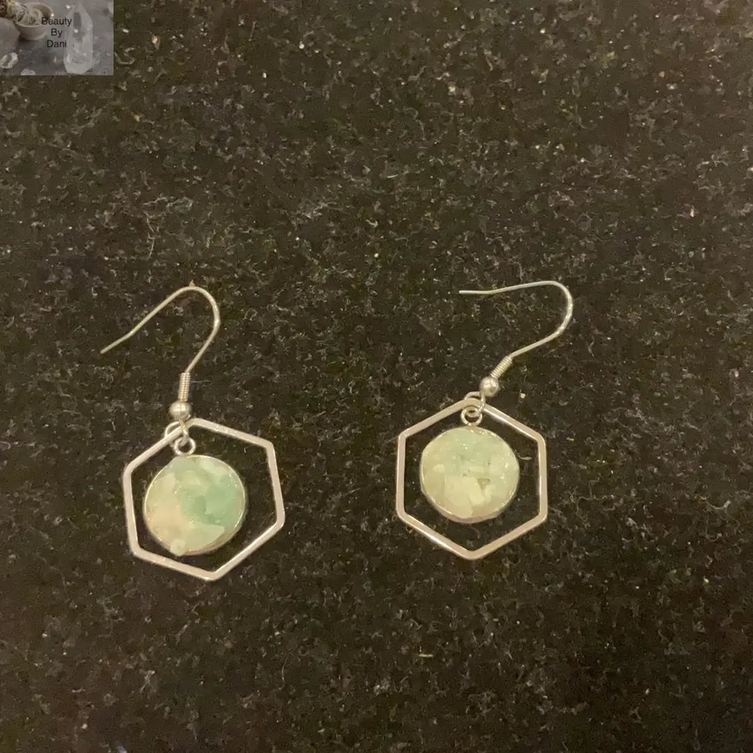 Aventurine Earrings (0673) - Beauty by Dani