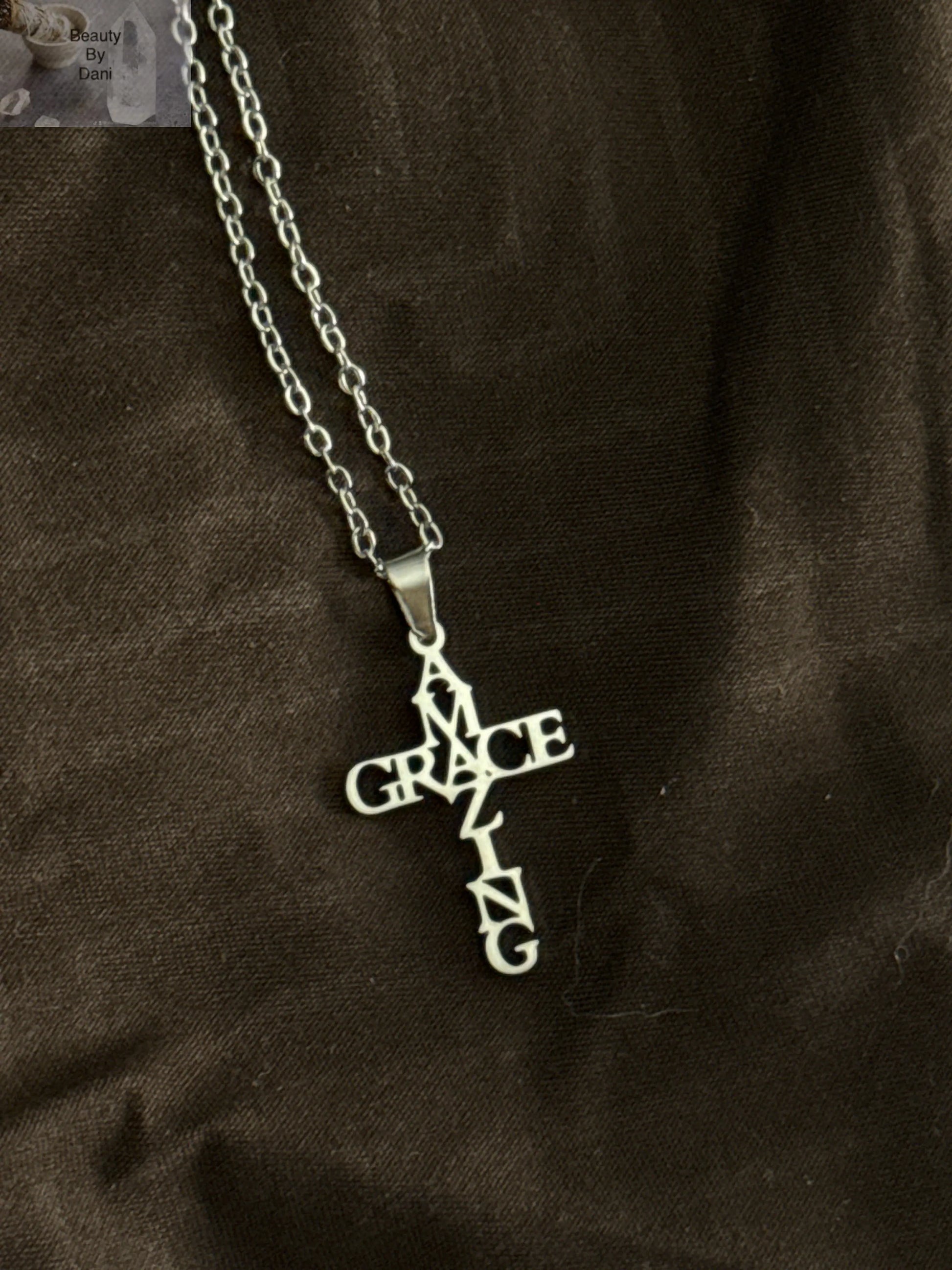 Amazing Grace Hypoallergenic Stainless Steel Earrings, Necklace and Bracelet Beauty by Dani