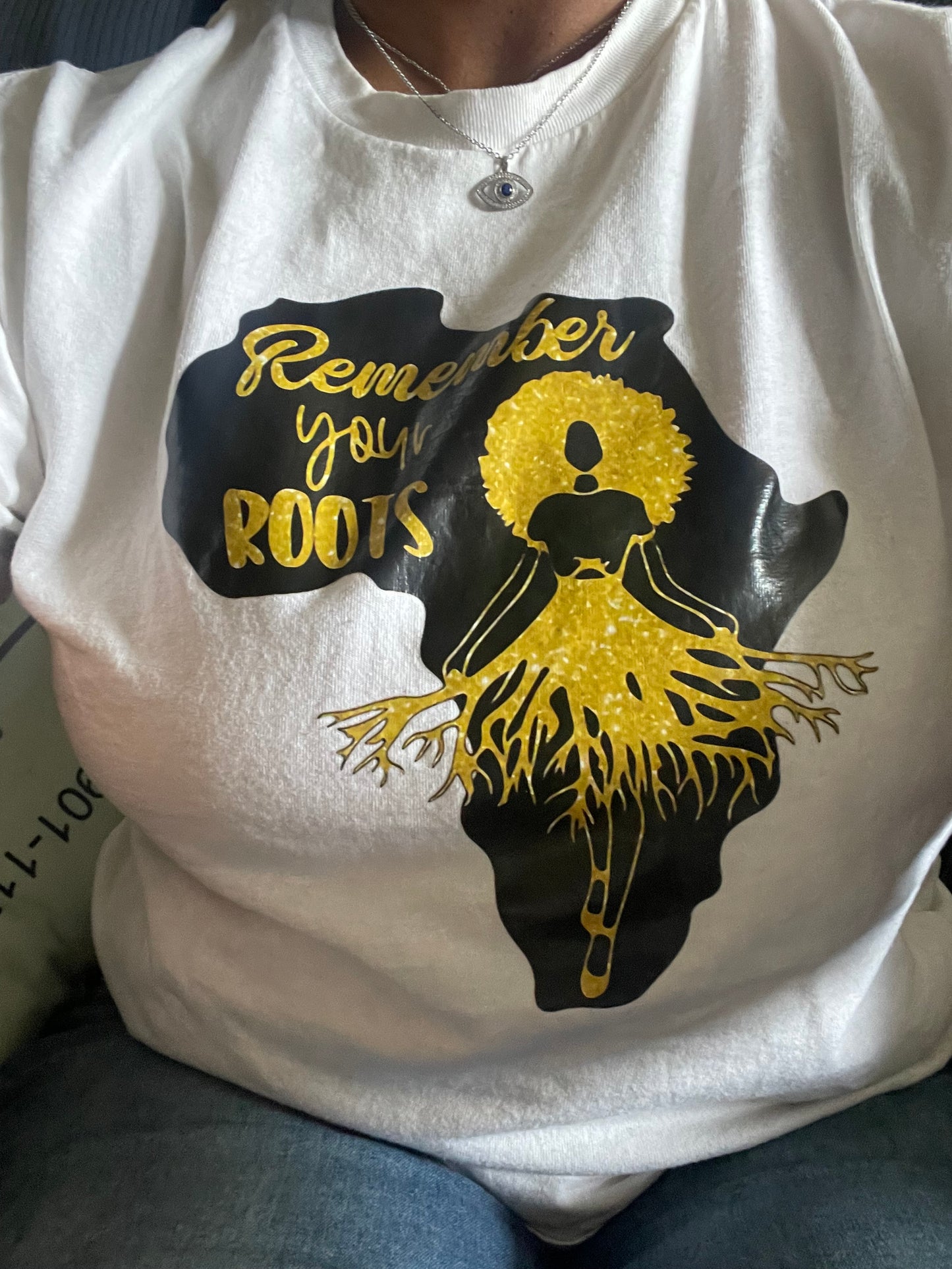 Remember your roots tshirt - Beauty by Dani