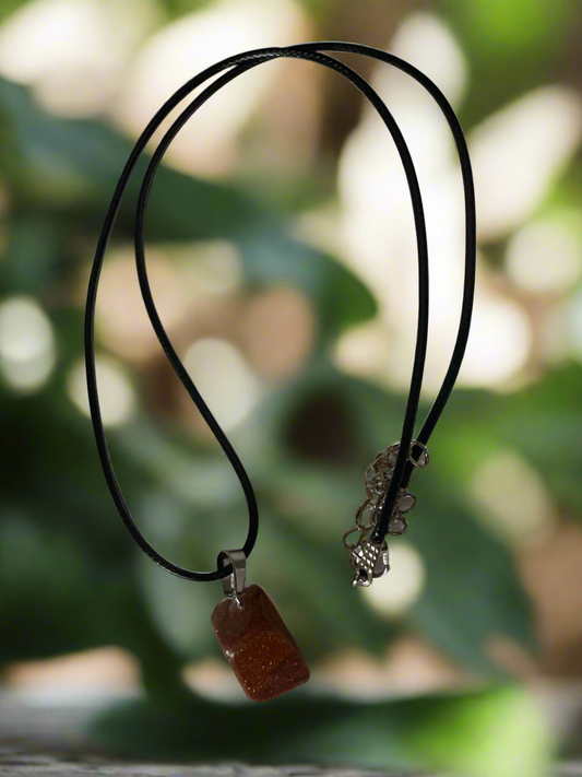 Goldstone Necklace