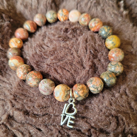 Jasper Love Bracelet - Beauty by Dani