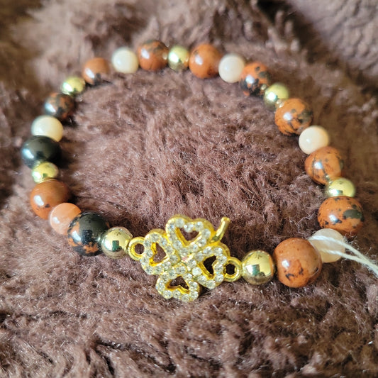 Jasper Lucky Bracelet - Beauty by Dani