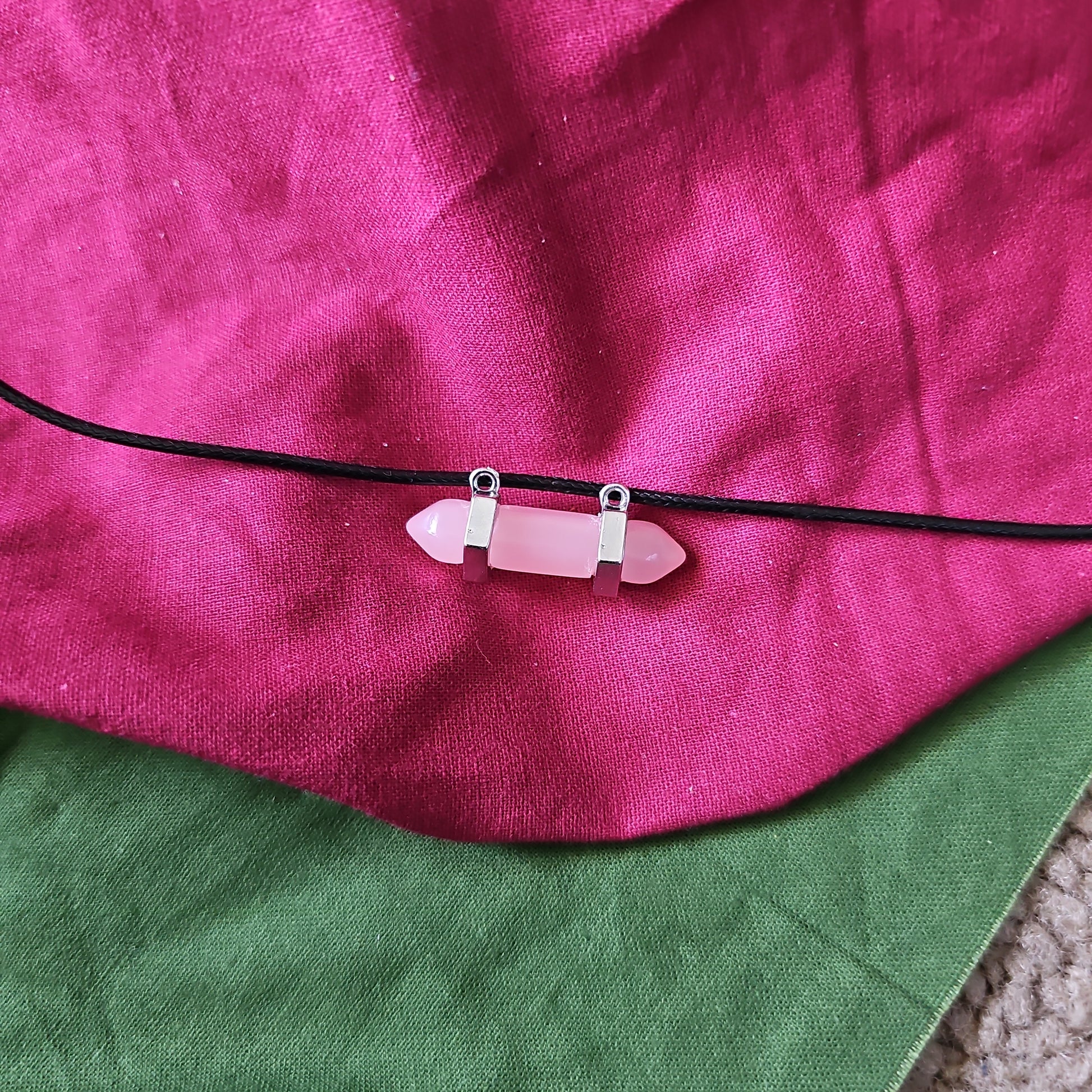 Rose Quartz Necklace - Beauty by Dani