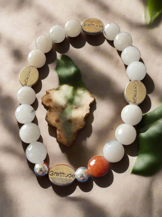 Agate Gratitude Bracelet Beauty by Dani