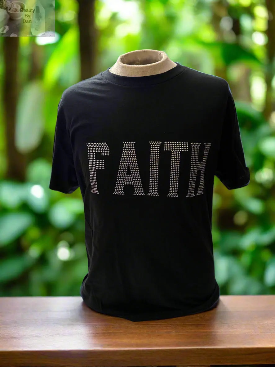 Faith Rhinestone T-Shirt Beauty by Dani