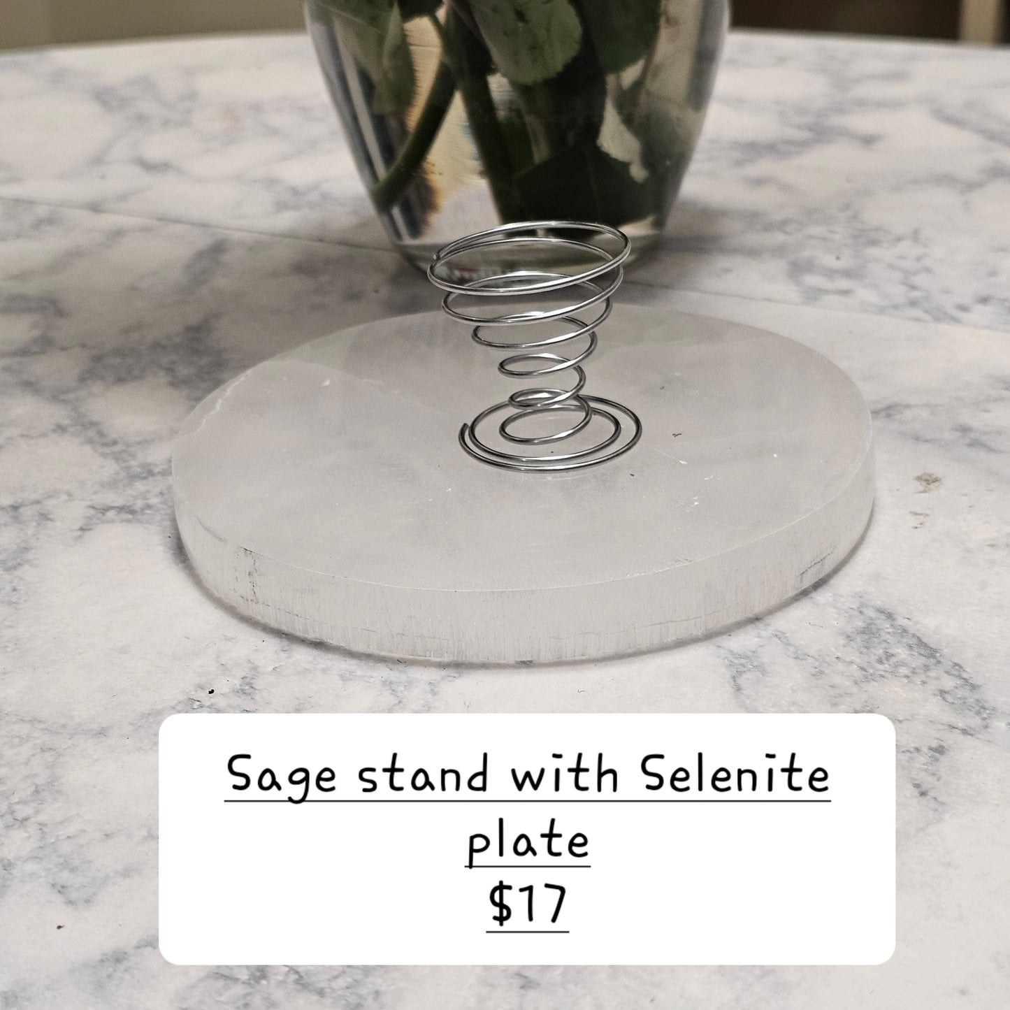 Sage stand with plate - Beauty by Dani