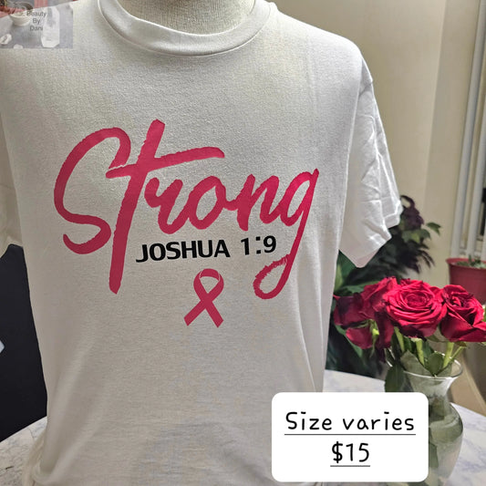 Strong Joshua 1:9 - Beauty by Dani