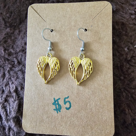 Angel Wings Earrings - Beauty by Dani