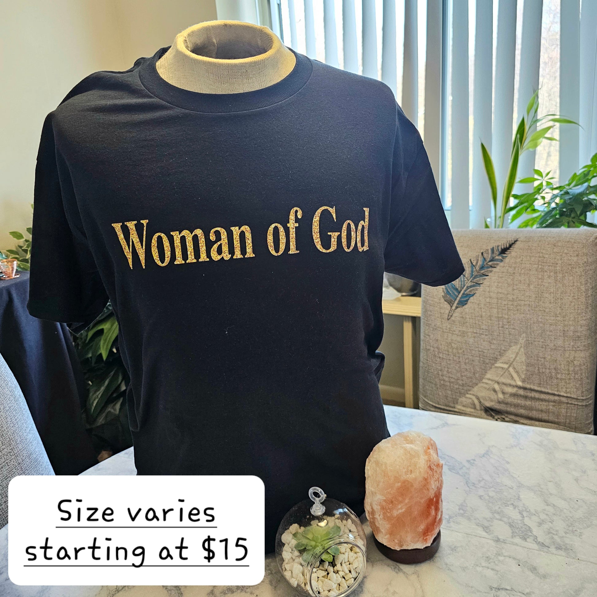 Woman of God tshirt - Beauty by Dani