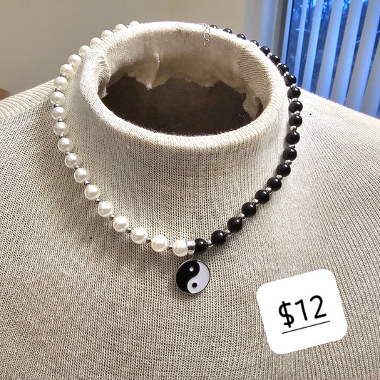Ying Yang bracelet and necklace
