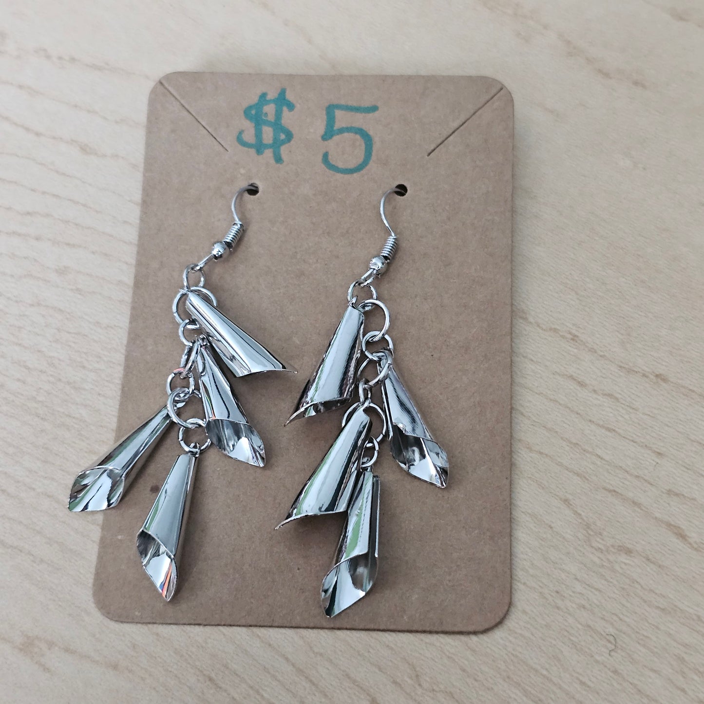 Stainless Steel Bell earrings