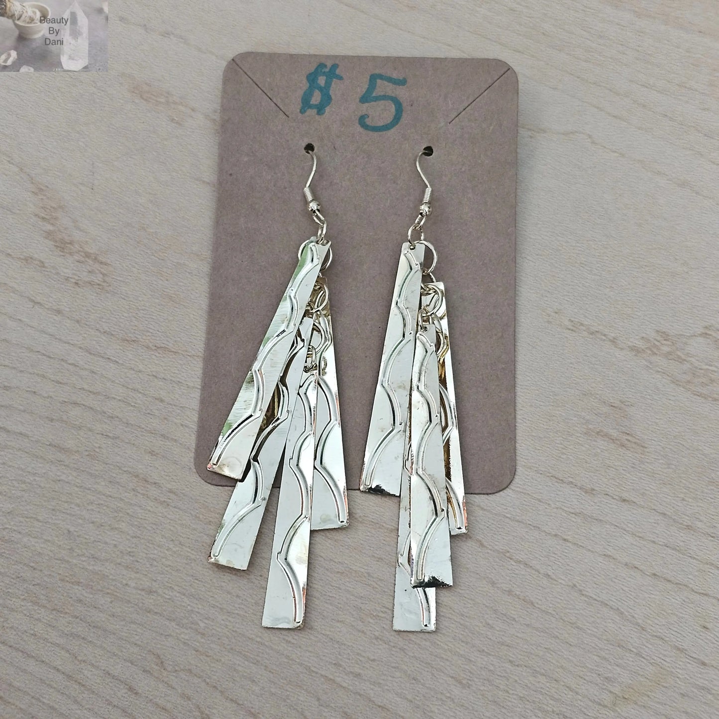 Stainless steel Sticks earring - Beauty by Dani