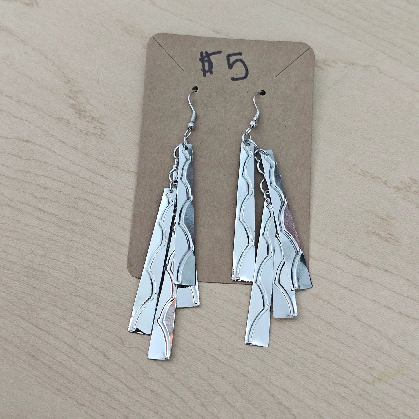 Stainless steel Sticks earring - Beauty by Dani