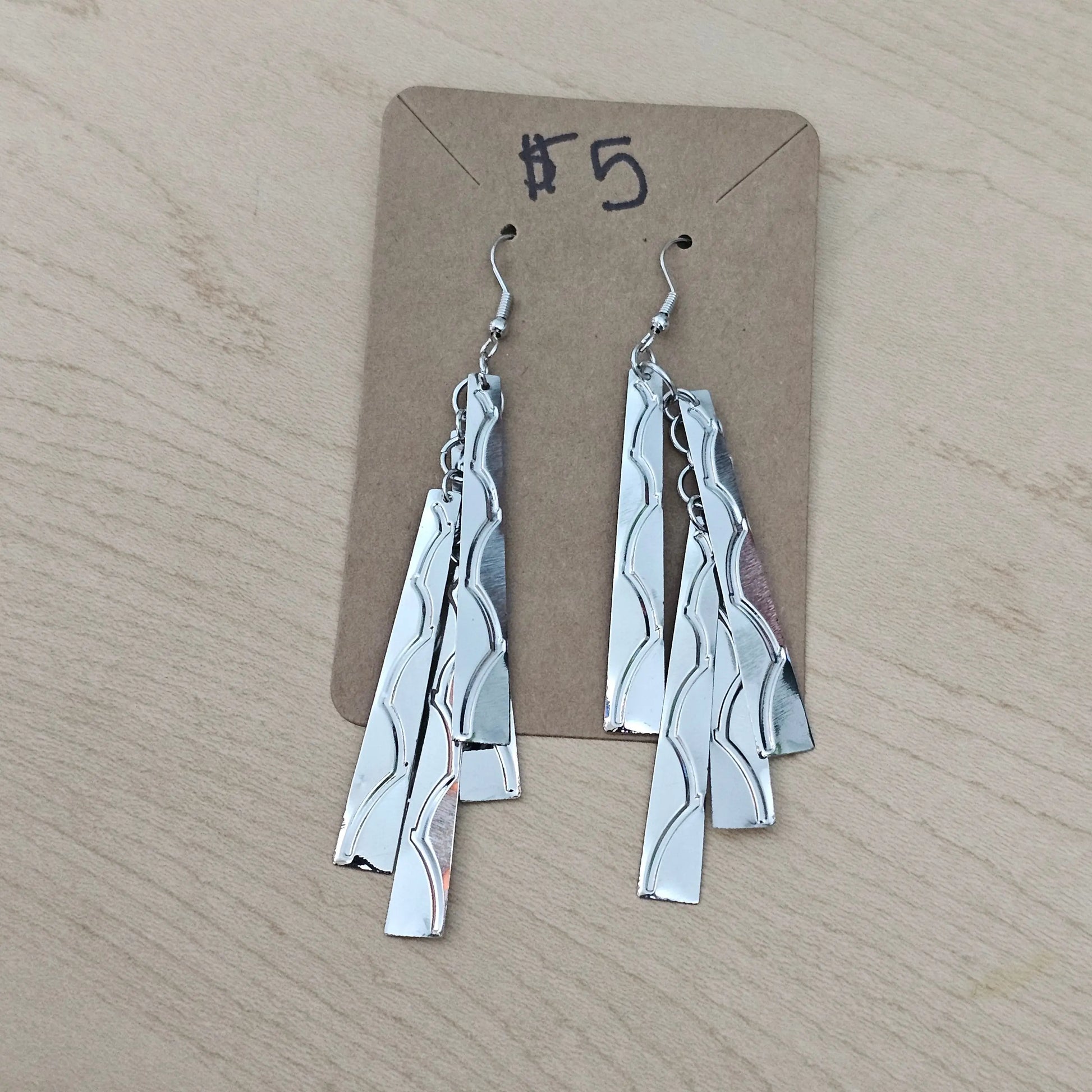 Stainless steel Sticks earring - Beauty by Dani