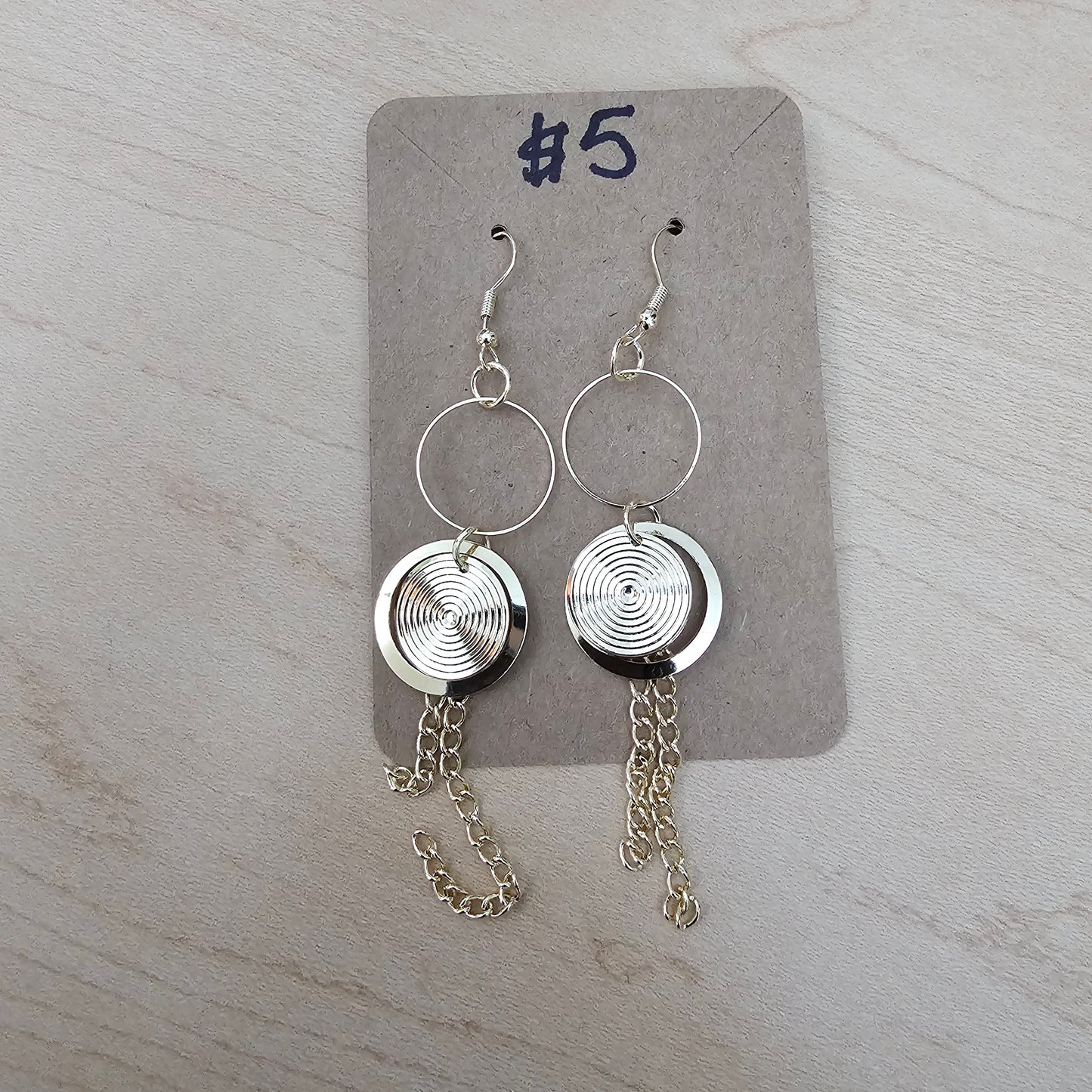 Stainless steel circles earrings - Beauty by Dani