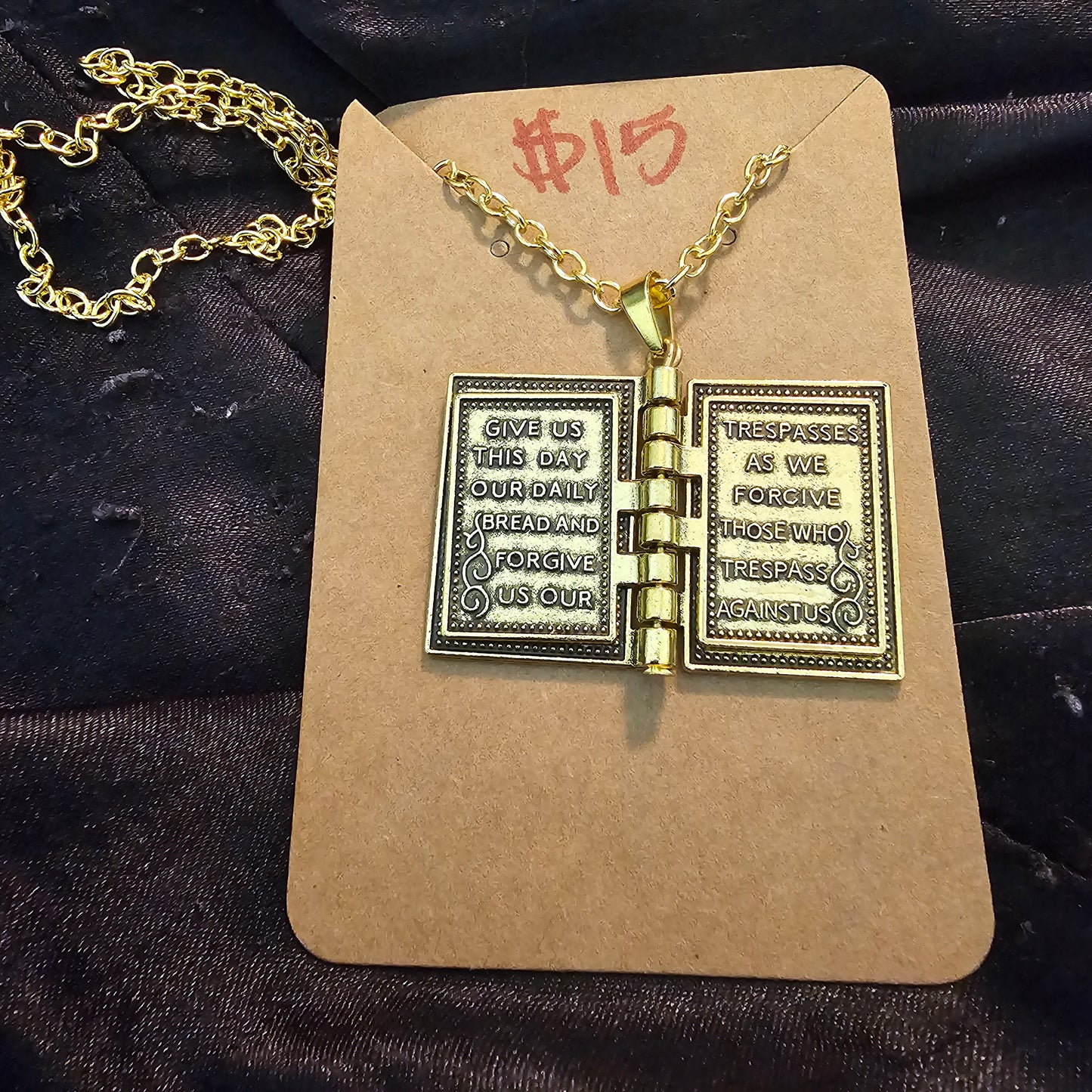 Bible necklace