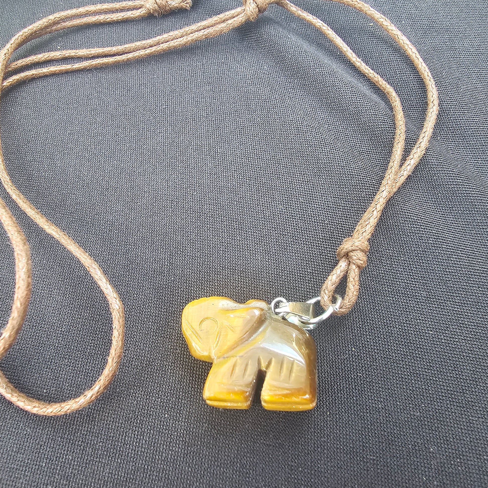 Elephant Gem Necklace - Beauty by Dani