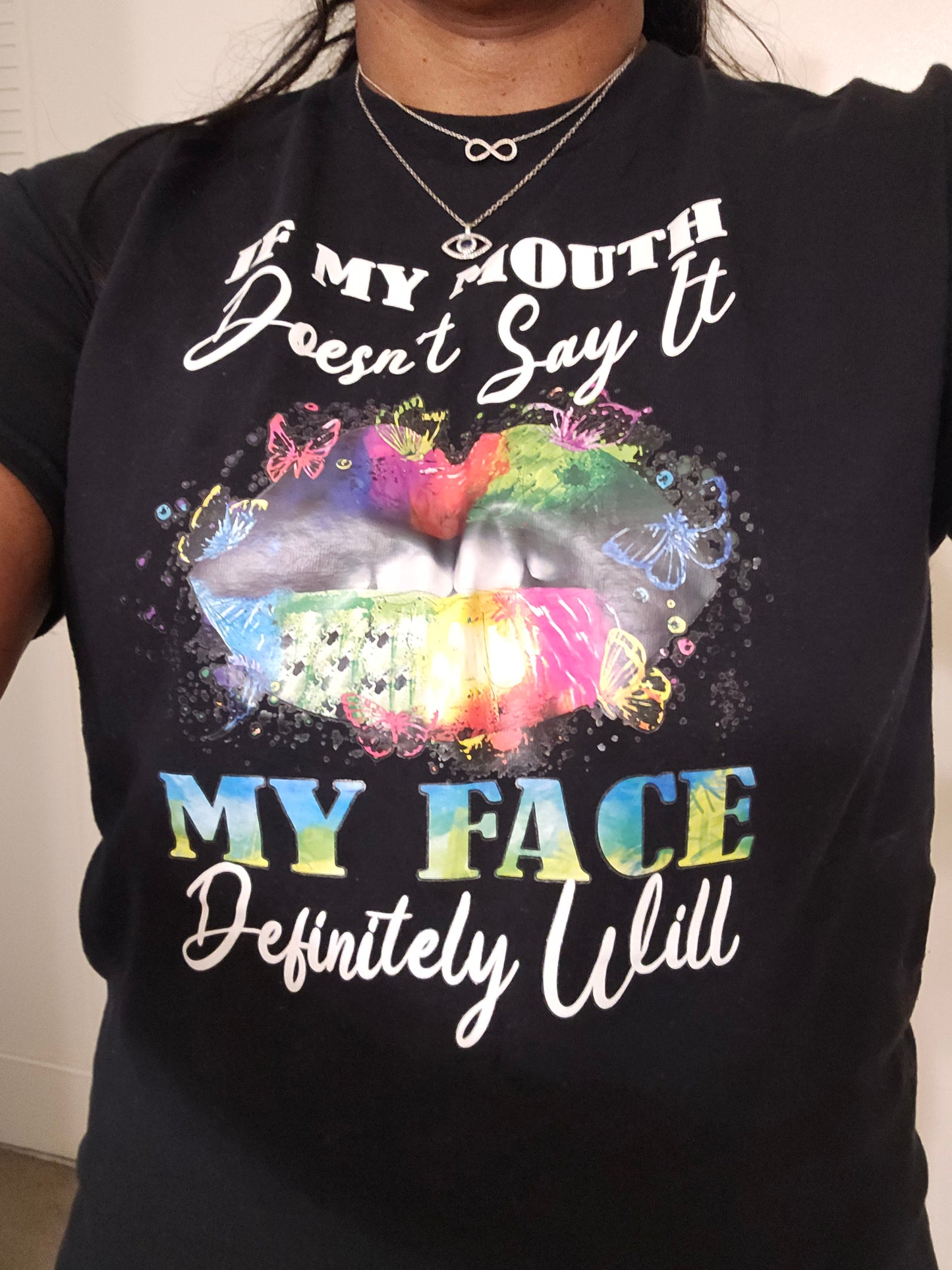 If my mouth tshirt - Beauty by Dani