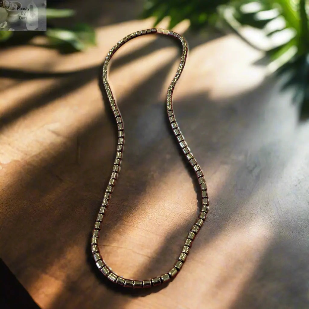 Hematite Grounding Necklace Beauty by Dani Gems and More