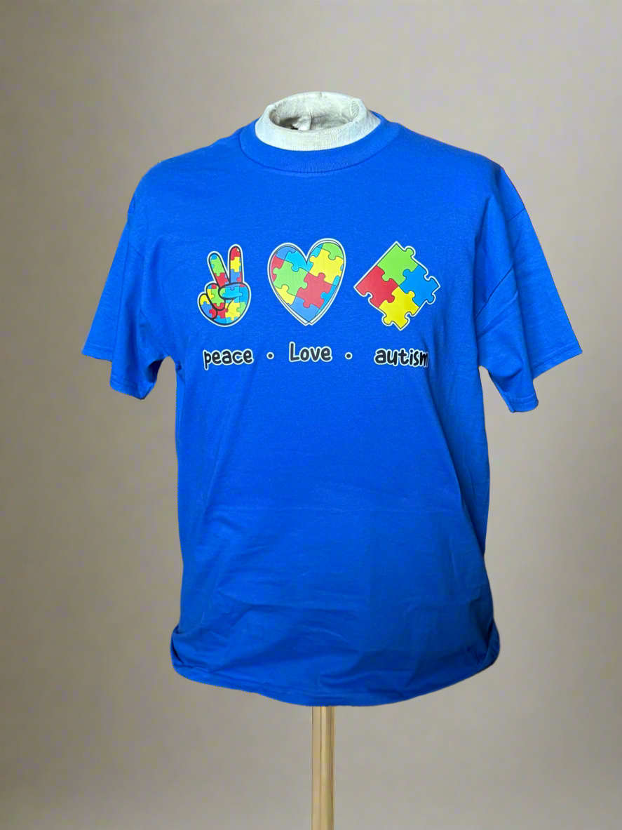 Autism Awareness Cotton T-Shirt