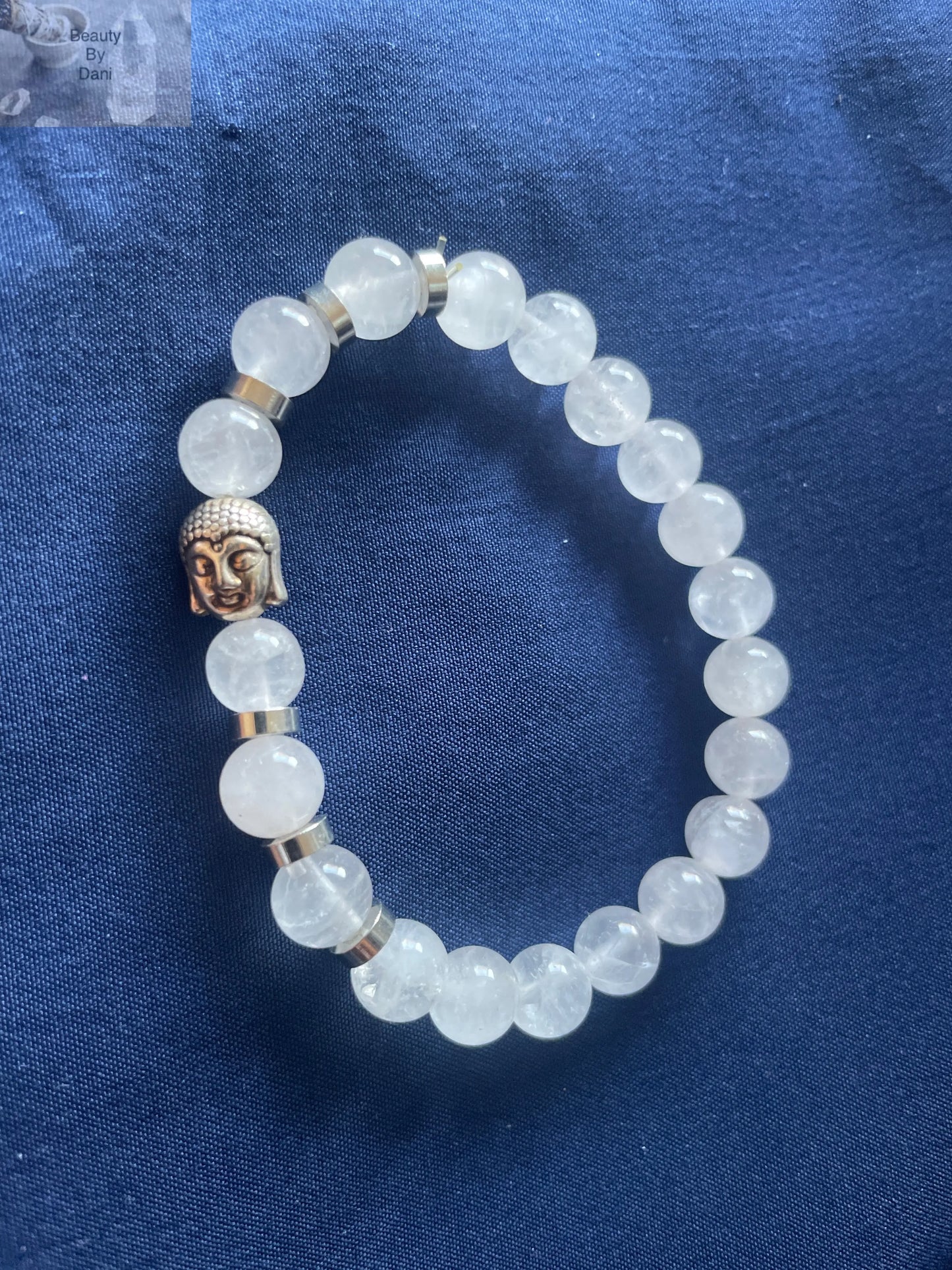 Rose Quartz Buddha Bracelet Beauty by Dani Gems and More