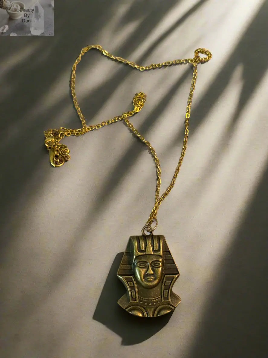 Pharaoh Necklace in Stainless Steel Beauty by Dani