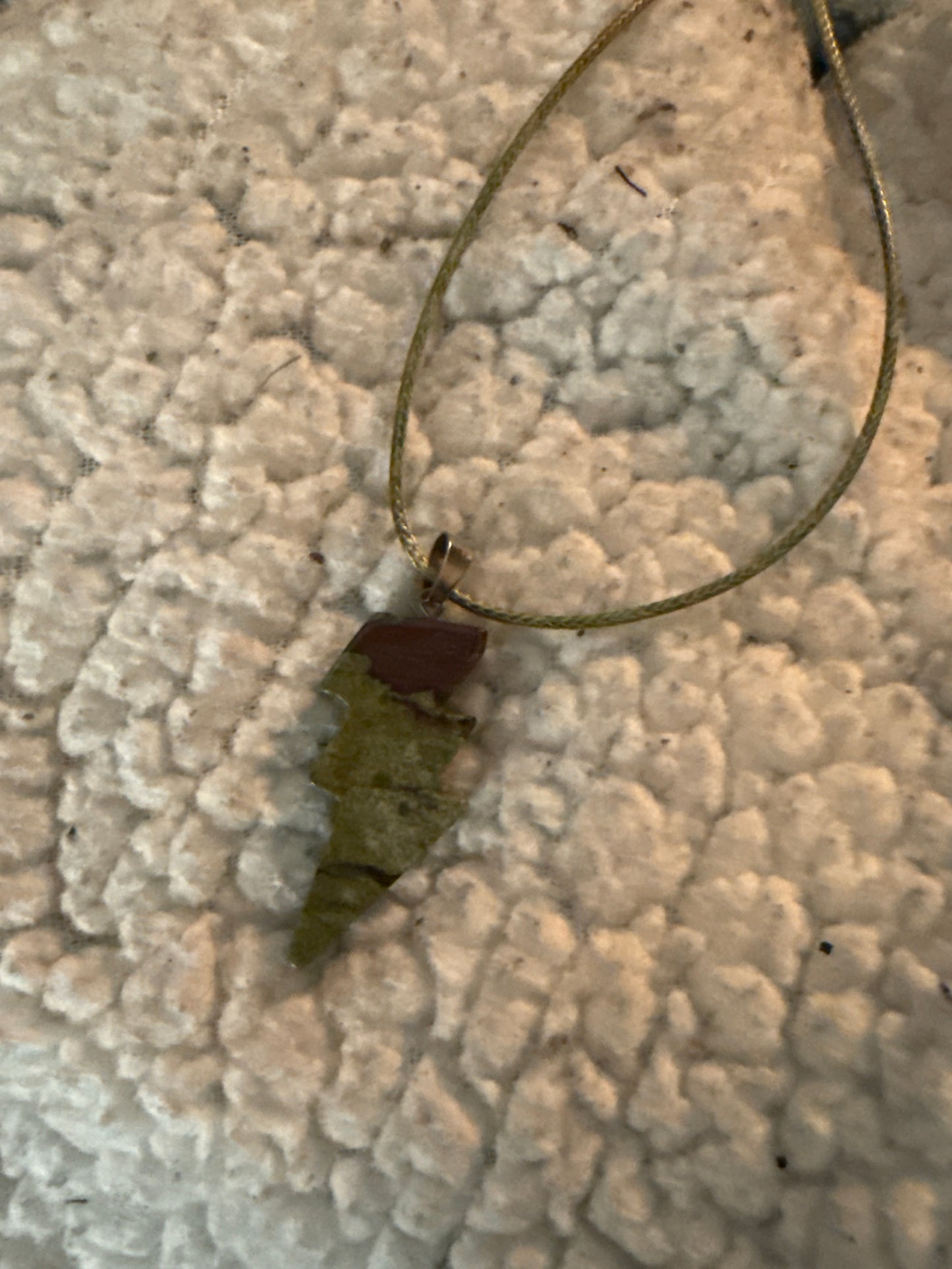 Gem Lightning Bolt Necklace