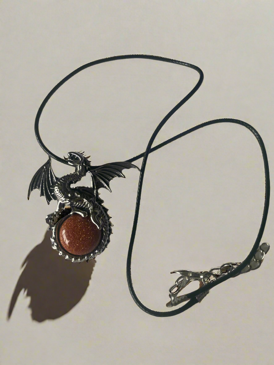 Dragon Gem Necklace - Beauty by Dani