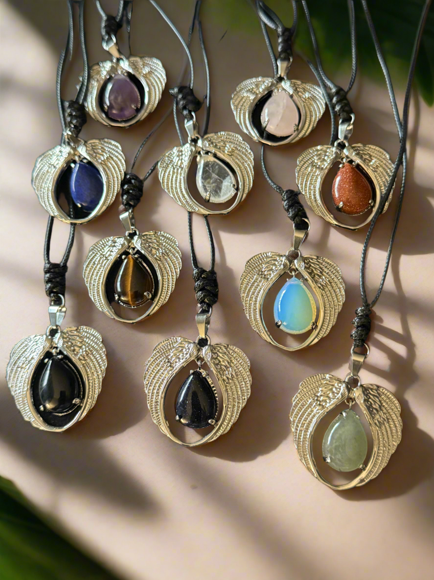 Wings Gem Necklace