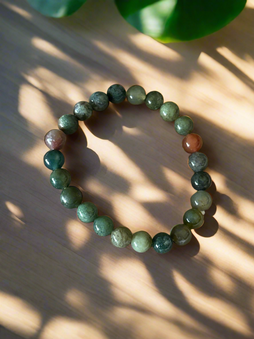 Indian Agate Healing Bracelet