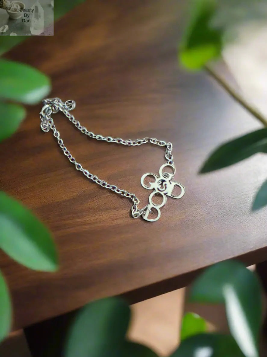 Stylish God Necklace and Bracelet - Durable Stainless Steel Beauty by Dani