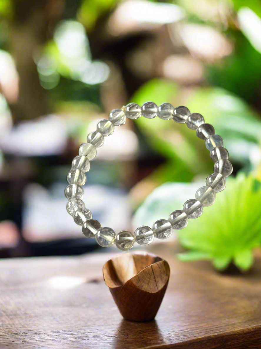 8mm Pineapple Quartz Bracelet