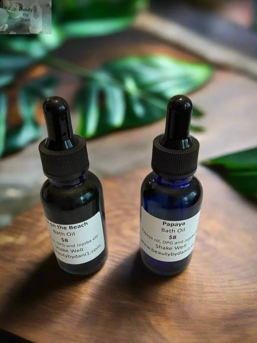Aromatherapy Bath Oils - 2 Ounces Beauty by Dani