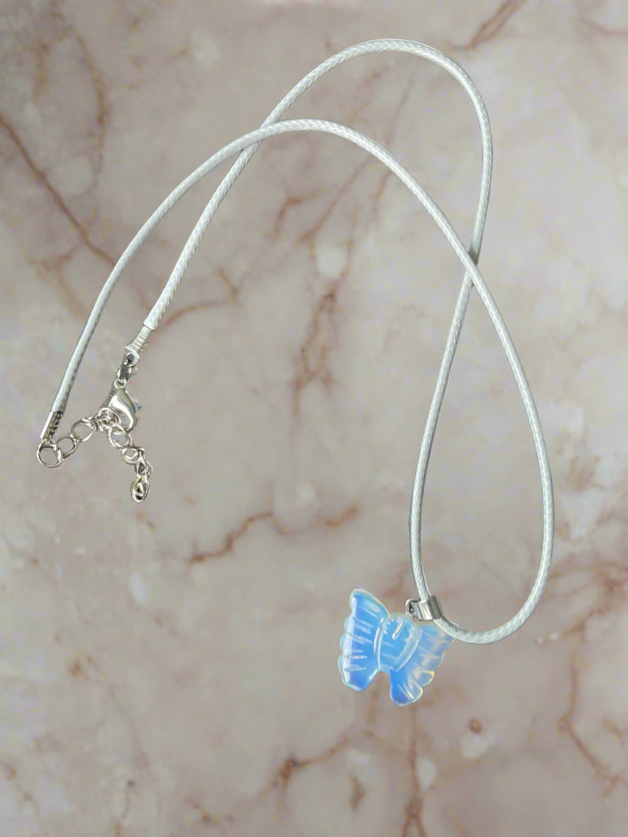 Butterfly Gem Necklace - Beauty by Dani