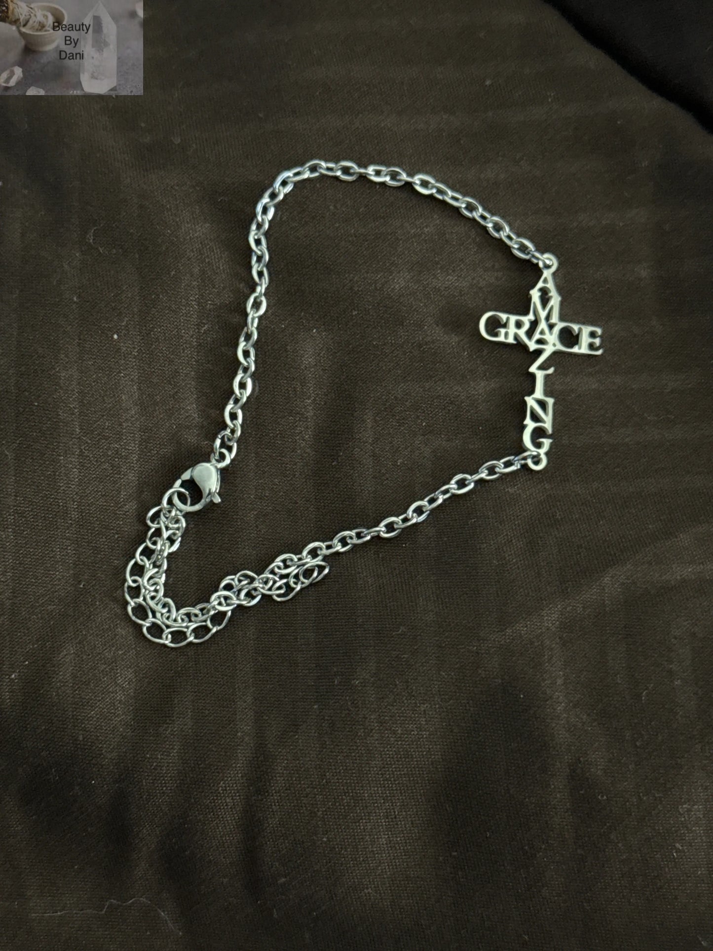 Amazing Grace Hypoallergenic Stainless Steel Earrings, Necklace and Bracelet Beauty by Dani