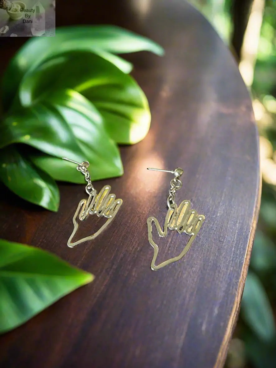 Art Deco Stainless Steel Earrings Beauty by Dani