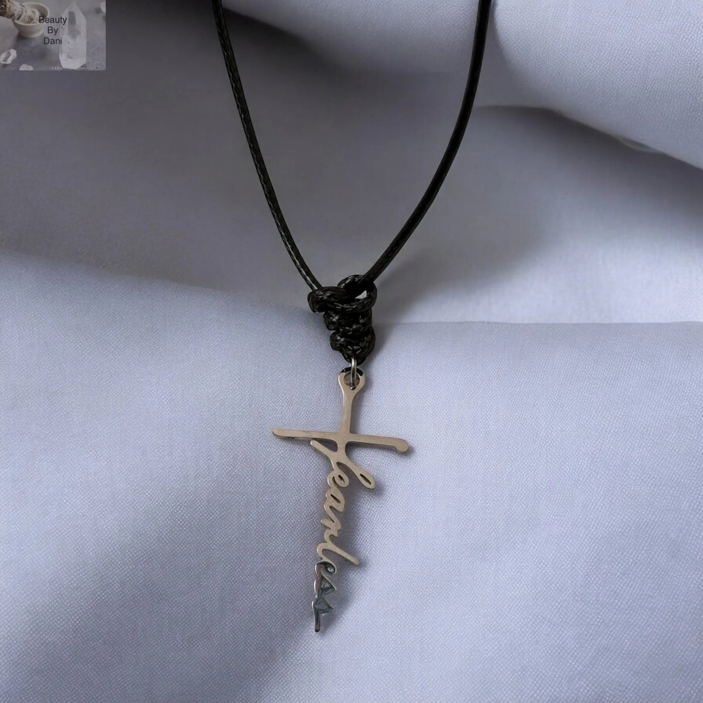 Stainless Steel Fearless Necklace - adjustable necklace