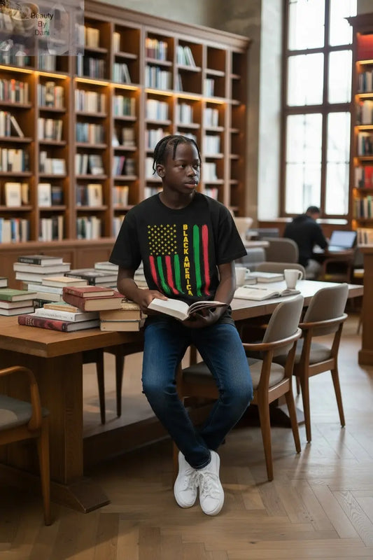 Black American T-Shirt