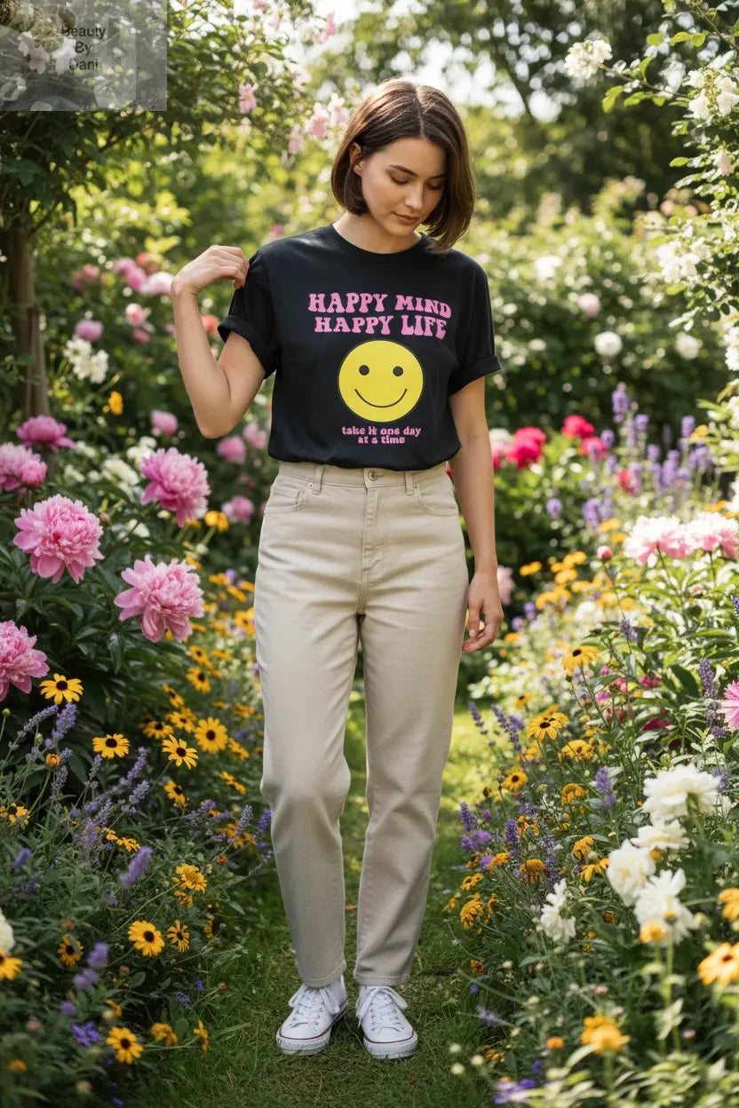 Happy Mind Happy Life T-Shirt