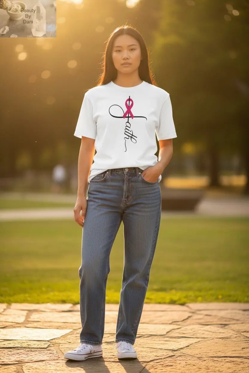 Faith Breast Cancer T-Shirt