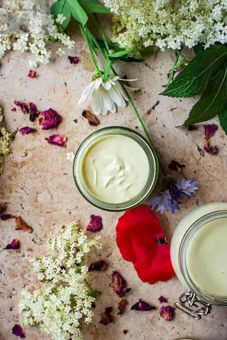 Unscented Moisturizing Face Cream with Shea Butter, Jojoba Oil, Aloe Oil, and Vitamin E