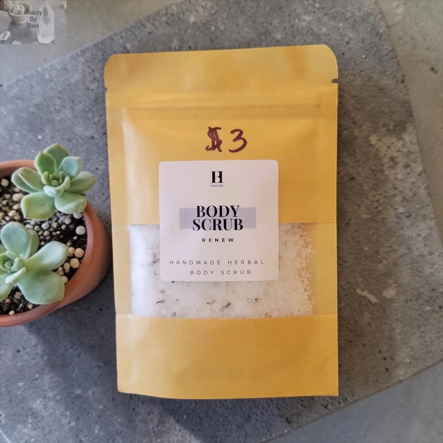 Exfoliating Body Scrub Pouch