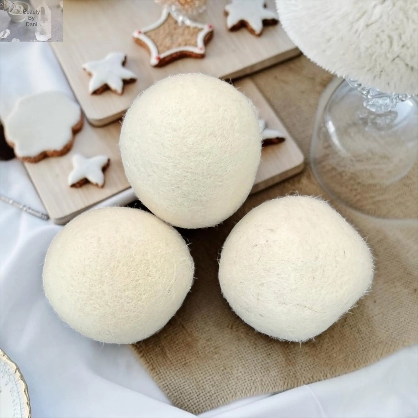 Wool Laundry Ball with essential oil