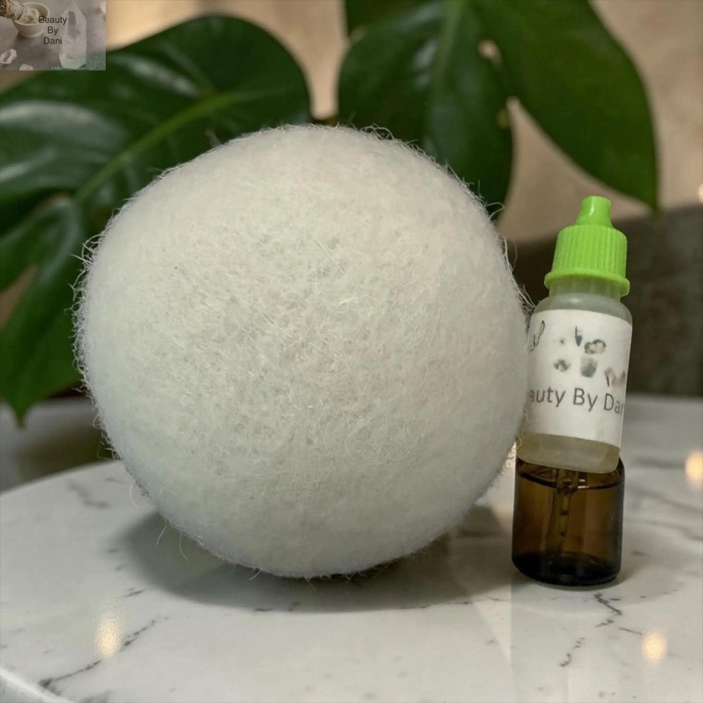 Wool Laundry Ball with essential oil