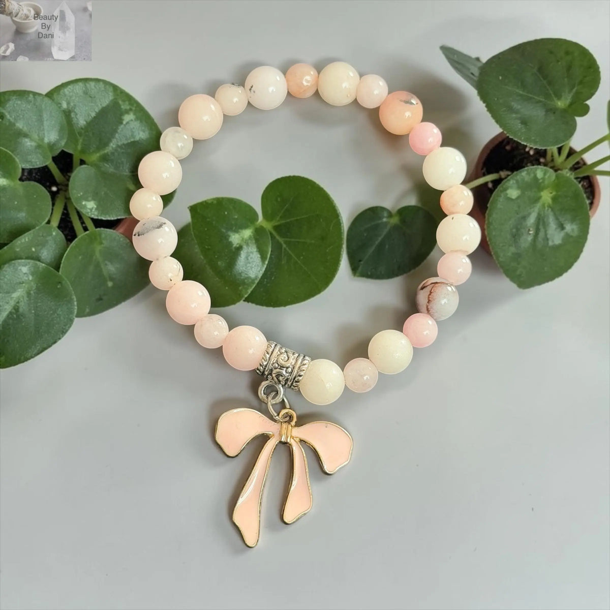 Pink Jasper Bracelet Cancer 6mm bead