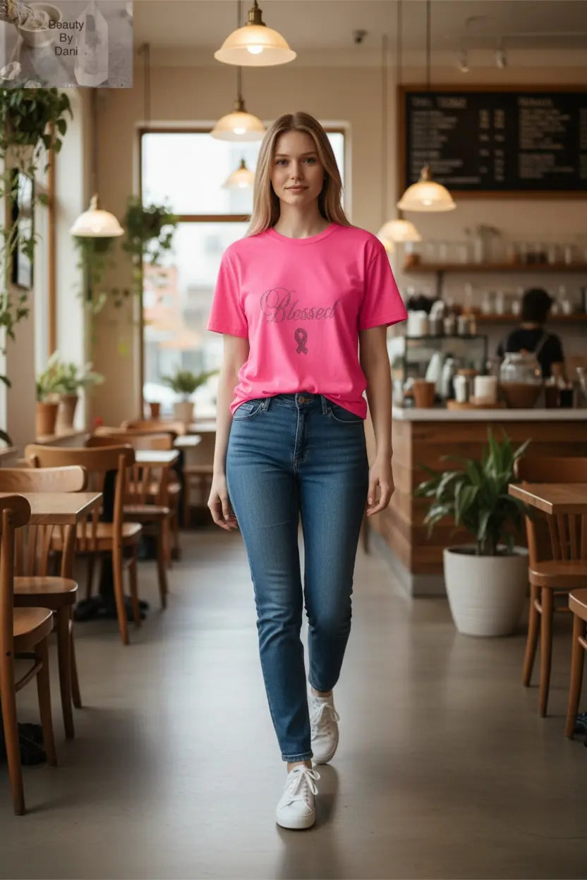 Breast Cancer Awareness Cotton T-Shirt