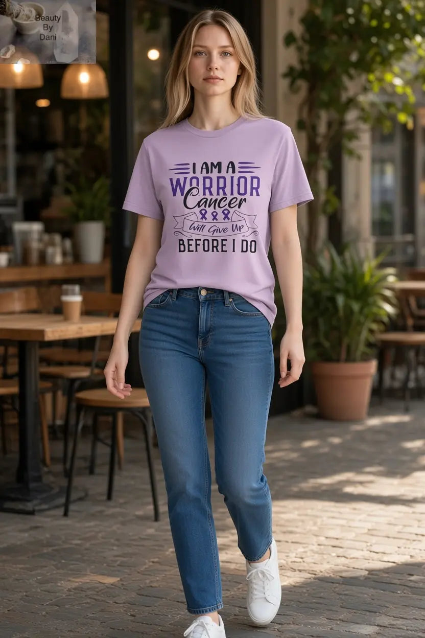 I Am A Warrior T-Shirt (Cancer Awareness)
