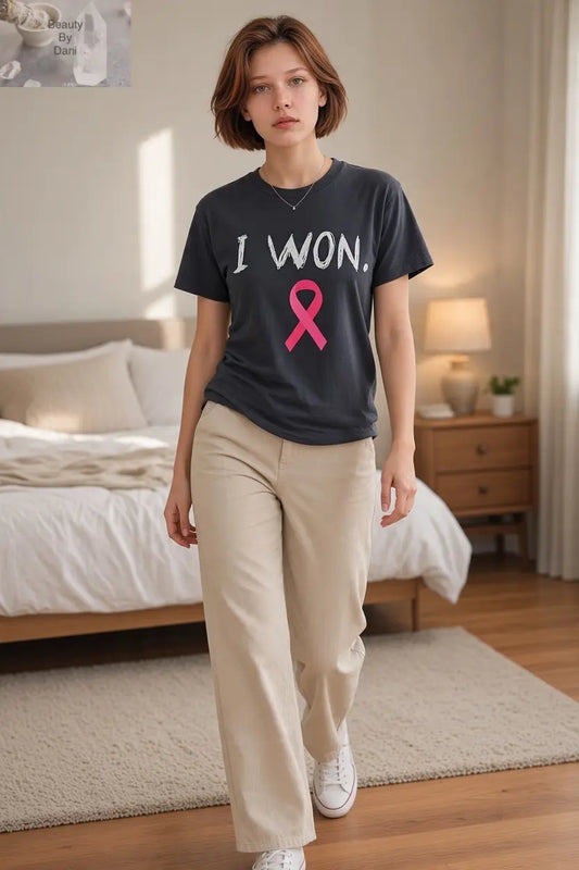 I WON T-Shirt (Cancer Awareness)