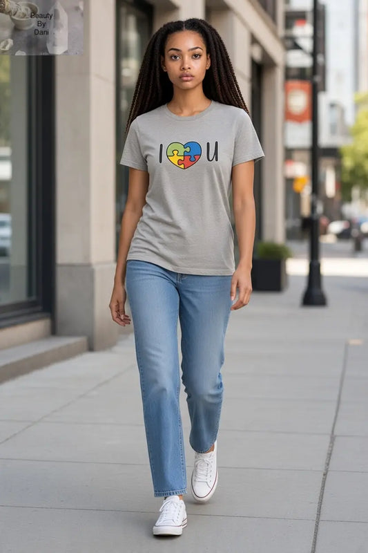 Autism Awareness Cotton T-Shirt